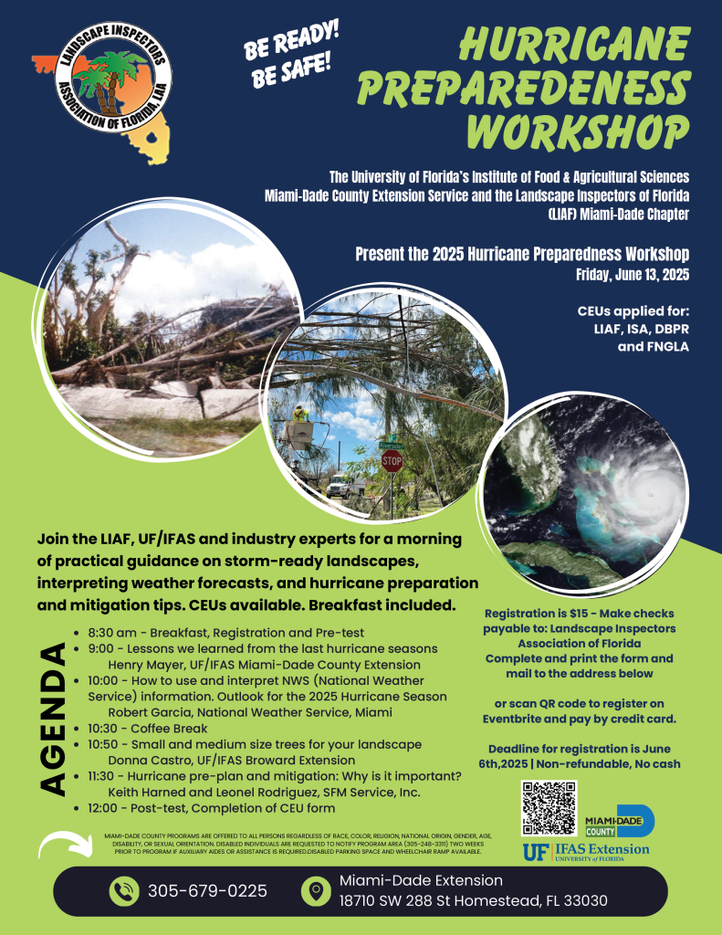 Hurricane Preparedness Workshop